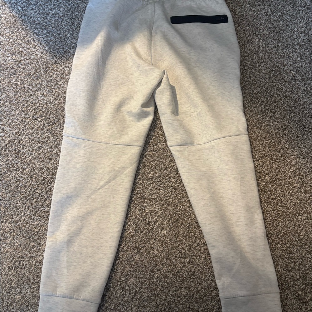 American Eagle White Joggers with Black Accents - Picture 2 of 2